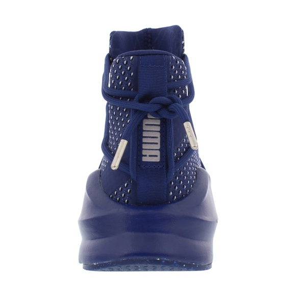 Puma Women's Fierce Rope Velvet VR Sneaker Blue Depths/Icelandic New In Box - Picture 3 of 9